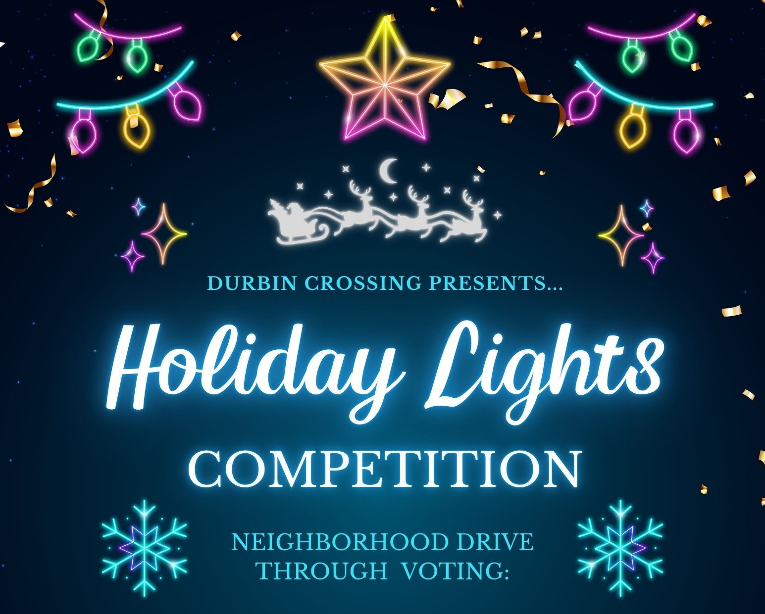 Holiday Lights Competition