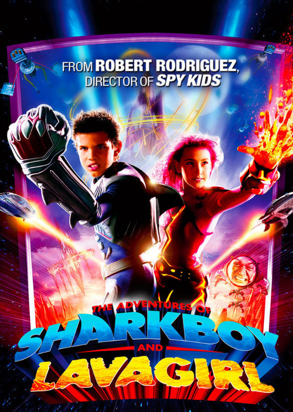 Poster to the movie Shark Boy and Lava Girl